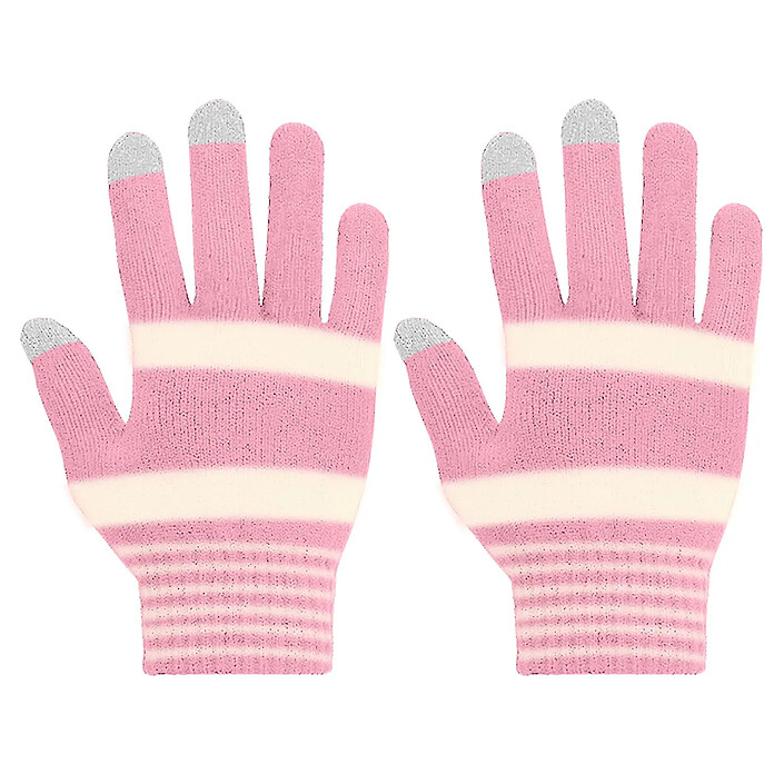 akashi Gants pour Écran Tactile Femme Fluidité tactile conservée Akashi Rose fluo