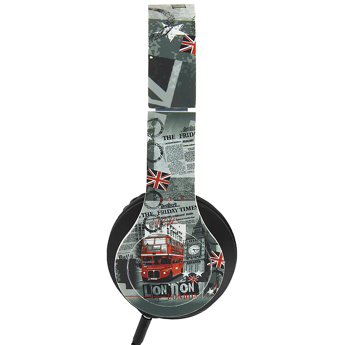 Avis Akashi - Casque modèle London - Audio + Micro