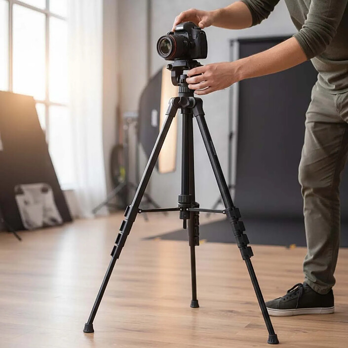 Avis Avizar Trépied pour Téléphone 1.4m avec Rotule 3D et Poignet Réglable