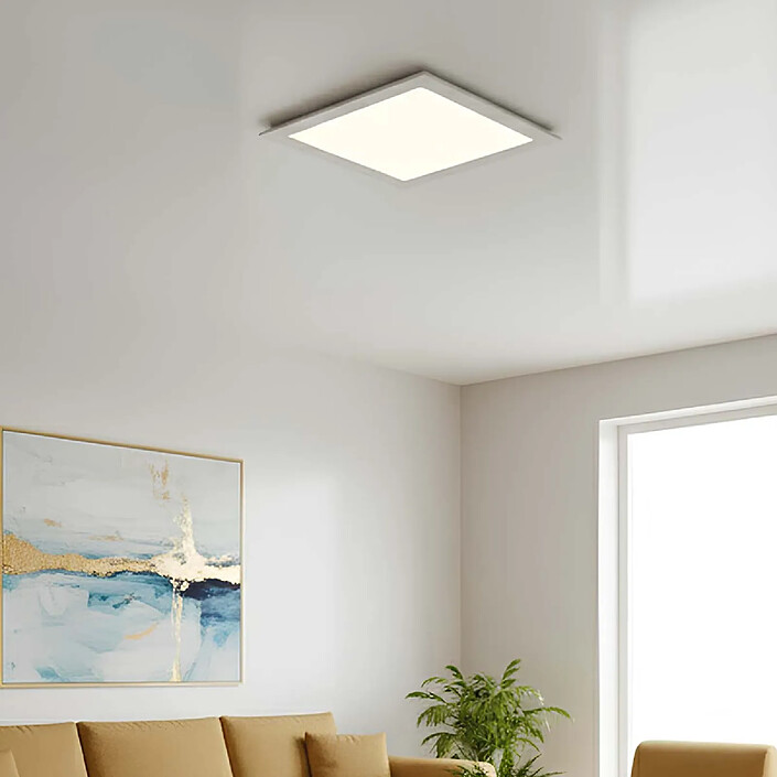 Avis Avizar Panneau LED Carré 25W 29.2x29.2cm Encastrable sur Plafond Design Extra Plat
