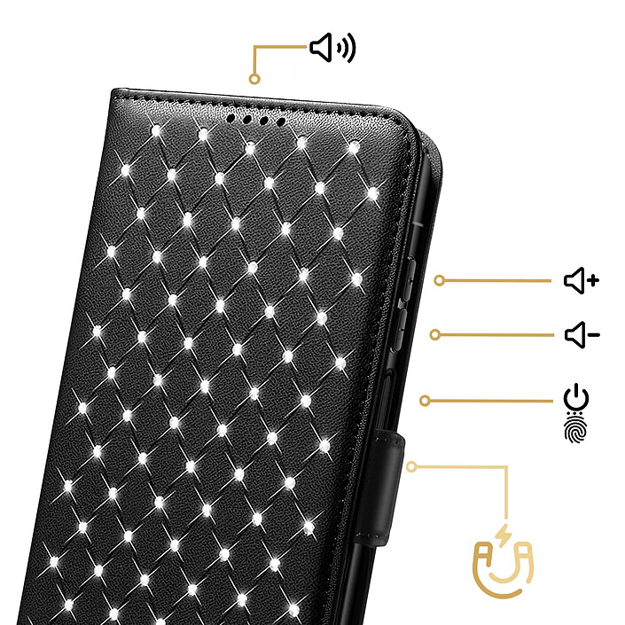 Acheter Avizar Étui pour Galaxy A16 / A26 / A17 Anti-RFID avec Bandoulière et Dragonne