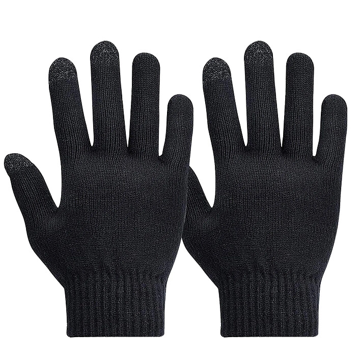 akashi Gants pour Écran Tactile Homme Fluidité tactile conservée Akashi Noir
