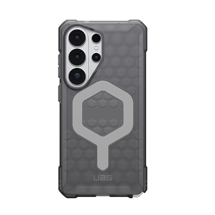 UAG Coque pour Galaxy S26 Ultra MagSafe Motif Hexagonal Série Essential Armor Gris