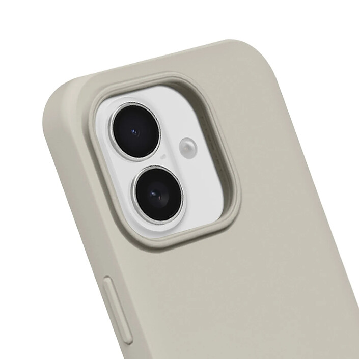 Rhinoshield Coque MagSafe pour iPhone 16 Plus Souple Antichoc Série SolidX Beige pas cher
