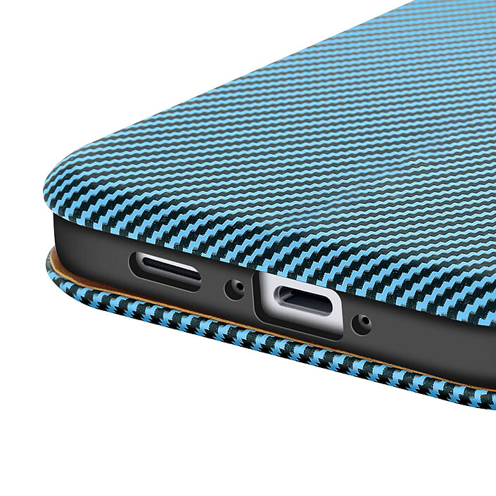 Acheter Avizar Étui pour Galaxy A37 Effet Carbone avec Porte-carte Anti RFID