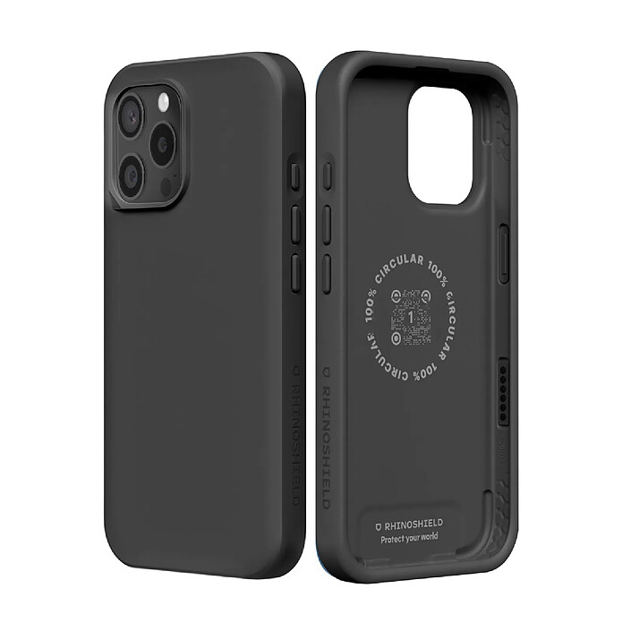 Avis RhinoShield Coque MagSafe pour iPhone 15 Pro Max Souple Antichoc Série SolidX Noir