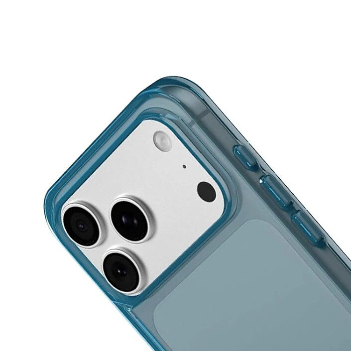 Rhinoshield Coque pour iPhone 17 Pro Antichoc Série JellyTint Compatible Charge Sans Fil Bleu nuit pas cher