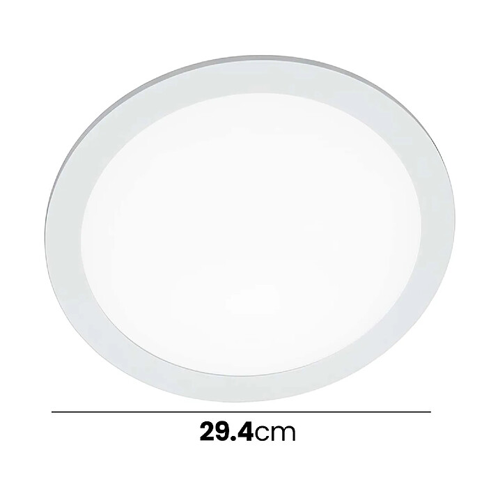 Acheter Avizar Panneau LED Lumineux Rond 25W Encastrable sur Plafond Design Moderne