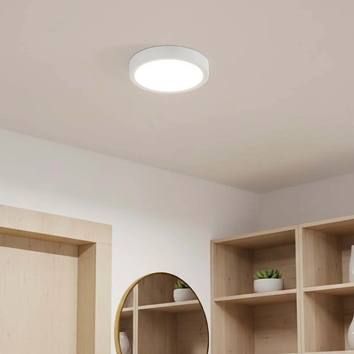 Avis Avizar Panneau Lumineux LED Format Rond 6W 83×83mm Design Ultrafin