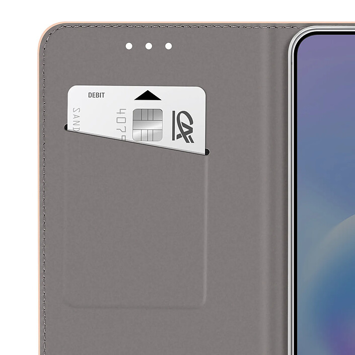 Avizar Étui pour Galaxy A57 Texturé Strié avec Fonction Support et Porte-cartes pas cher