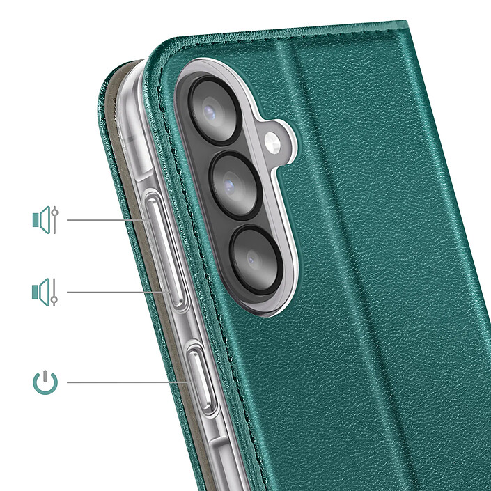 Acheter Avizar Étui Folio pour Galaxy A57 avec Porte-cartes et Fonction Support Vidéo