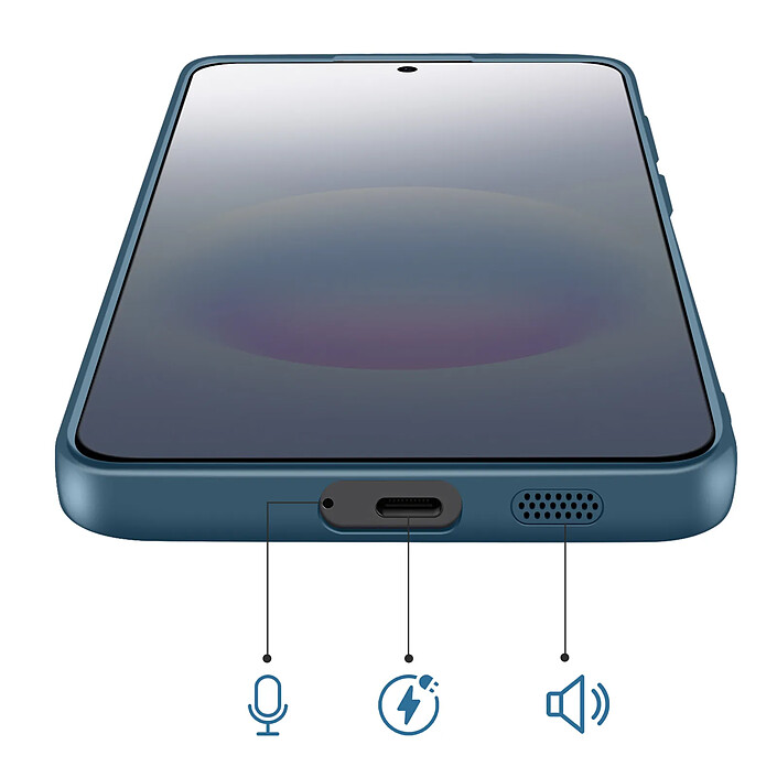 Acheter Avizar Coque pour Galaxy A57 avec Anneau Magnétique Intégré et Contour Caméra Surélevé