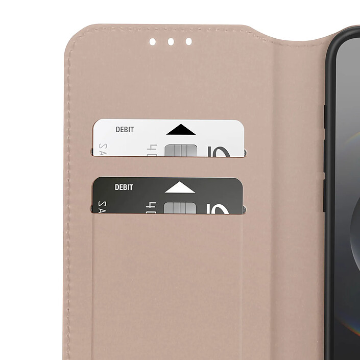 Avizar Étui à Clapet pour iPhone 16e avec Porte-cartes et Fonction Support pas cher