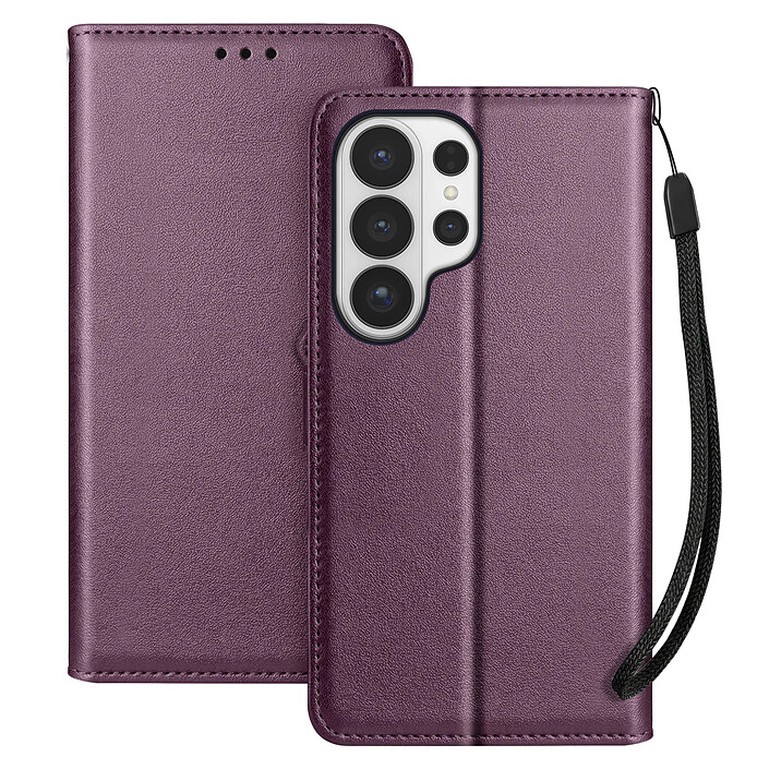 Avizar Étui Portefeuille pour Galaxy S26 Ultra avec Dragonne et Fonction Support Vidéo