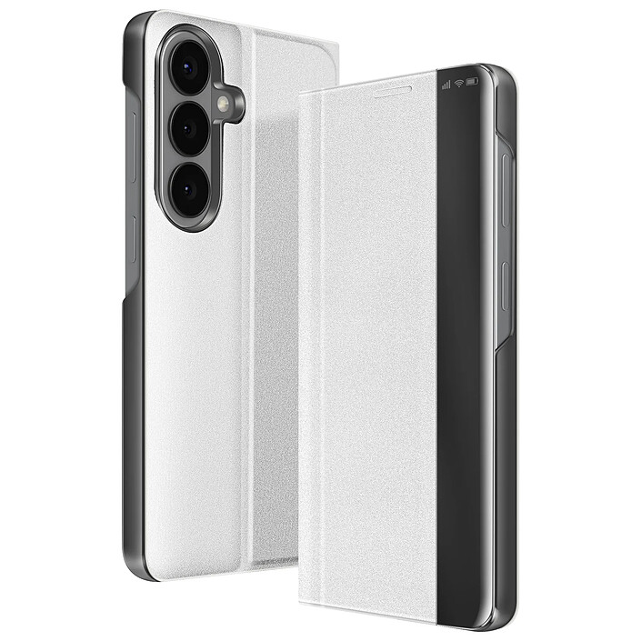 Avizar Étui Clapet pour Galaxy S26 Conception Bi-matière Ultra Fin avec Support Vidéo