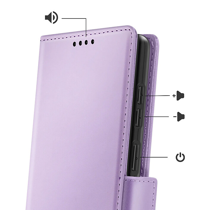 Avis Avizar Étui Portefeuille pour Galaxy S26 Effet Cuir Cousu avec Dragonne