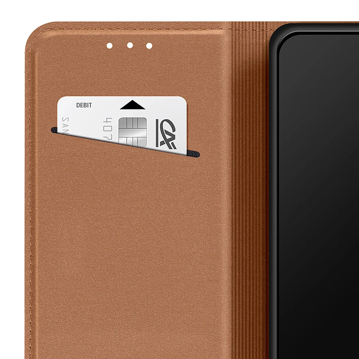 Avizar Étui Folio pour Galaxy A57 avec Portes-cartes et Fonction Stand Noir pas cher