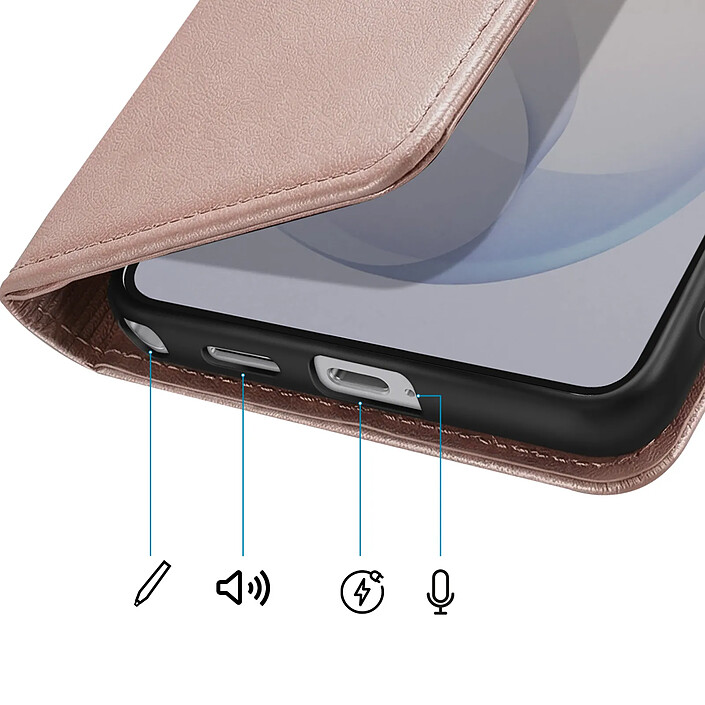 Avizar Étui Portefeuille pour Galaxy S26 Ultra avec Dragonne et Fonction Support Vidéo pas cher