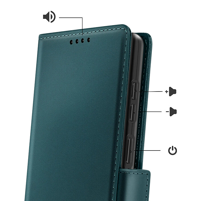 Avis Avizar Étui Portefeuille pour Galaxy S26 Effet Cuir Cousu avec Dragonne
