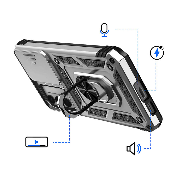 Avis Avizar Coque pour Galaxy S26 avec Bague Support et Cache Caméra Coulissant