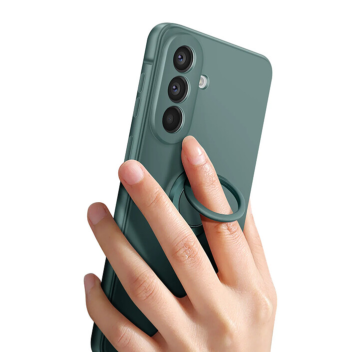 Avis Avizar Coque pour Galaxy A57 Soft-Touch avec Bague de Support Magnétique