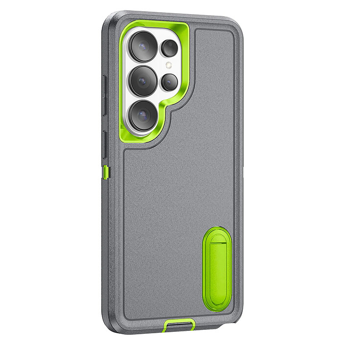 Avizar Coque pour Galaxy S26 Ultra Trimatière Renforcée avec Béquille Intégrée Gris