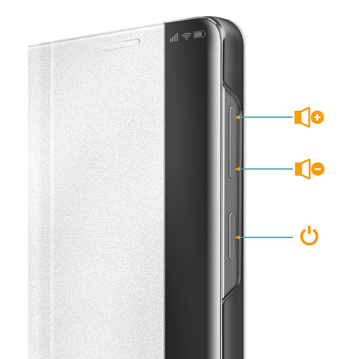 Avis Avizar Étui Clapet pour Galaxy S26 Conception Bi-matière Ultra Fin avec Support Vidéo