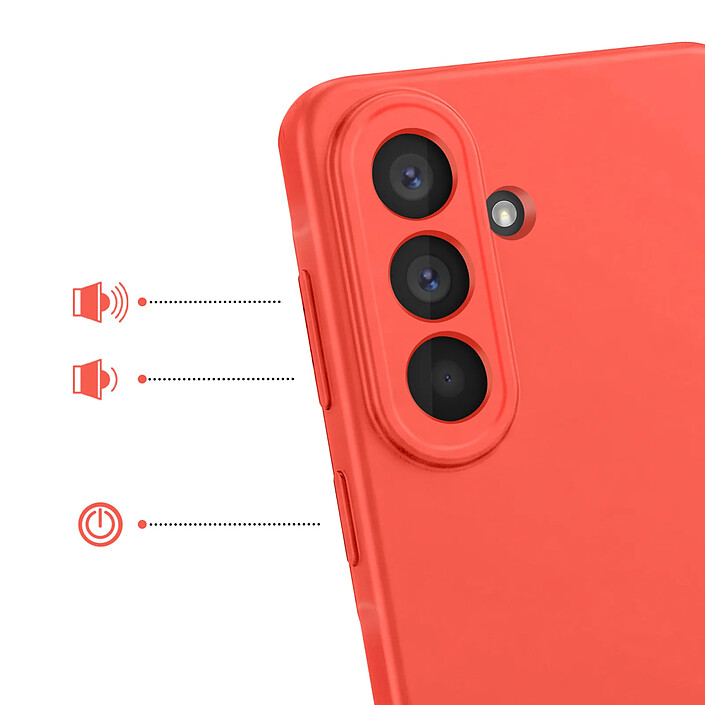 Avis Avizar Coque pour Galaxy A57 Soft-Touch en Silicone Série Fast Cover