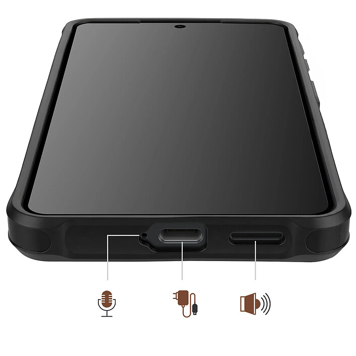 Acheter CaseMe Protection 2-en-1 pour Galaxy S26 avec Coque Détachable et Porte-Monnaie Bleu