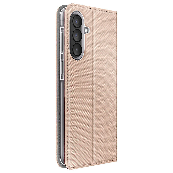 Avizar Étui pour Galaxy A57 Texturé Strié avec Fonction Support et Porte-cartes
