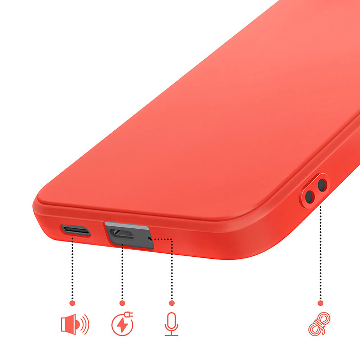 Acheter Avizar Coque pour Galaxy A57 Soft-Touch en Silicone Série Fast Cover