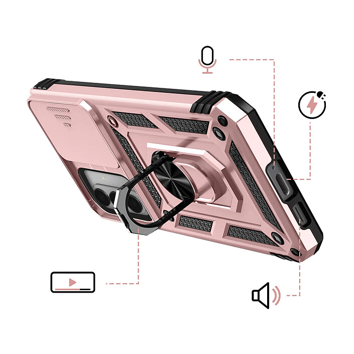Avis Avizar Coque pour Galaxy S26 avec Bague Support et Cache Caméra Coulissant