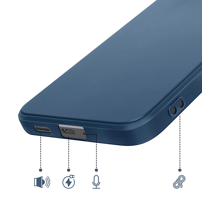Acheter Avizar Coque pour Galaxy A57 Soft-Touch en Silicone Série Fast Cover