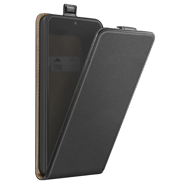 Avizar Étui pour Galaxy A57 Rabat Vertical avec Porte-Cartes et Fonction Support Noir