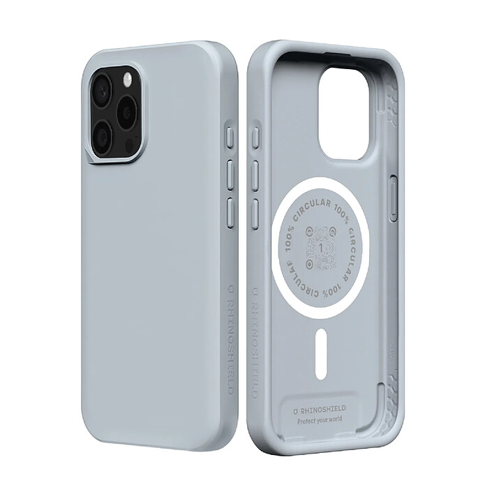 Avis Rhinoshield Coque pour iPhone 15 Pro Max Modèle SolidX Ultra-résistant Gris