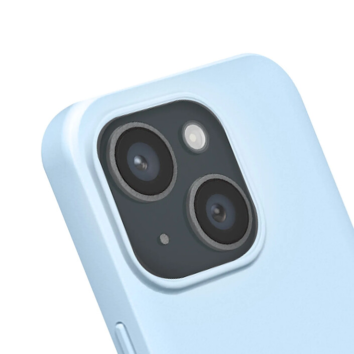 Rhinoshield Coque pour iPhone 15 Plus Modèle SolidX Ultra-résistant Bleu clair pas cher