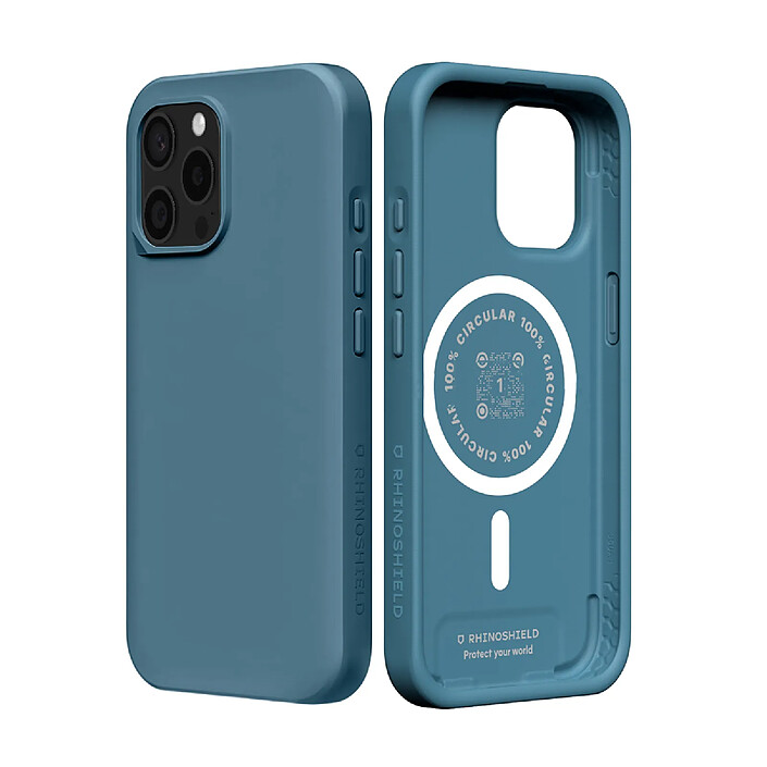 Avis Rhinoshield Coque pour iPhone 15 Pro Modèle SolidX Ultra-résistant Bleu marine