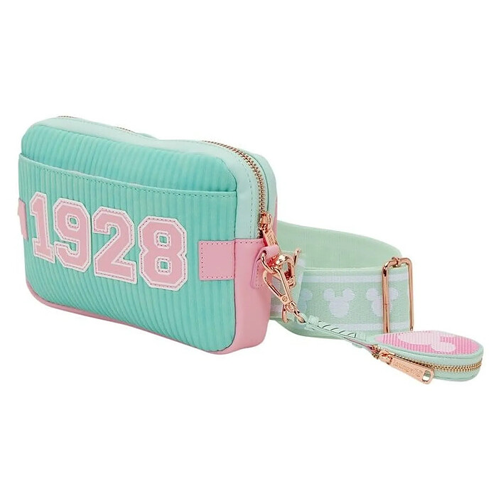 Avis Disney - Sac à bandoulière avec porte-monnaie Mickey & Friends Tennis by Loungefly