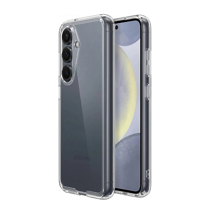 Rhinoshield Coque pour Samsung Galaxy S25 Plus Antichocs Compatible Charge Sans Fil Transparent pas cher