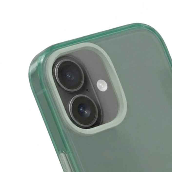 Acheter Rhinoshield Coque pour iPhone 16 Plus en TPU Souple Antichoc Série JellyTint Vert