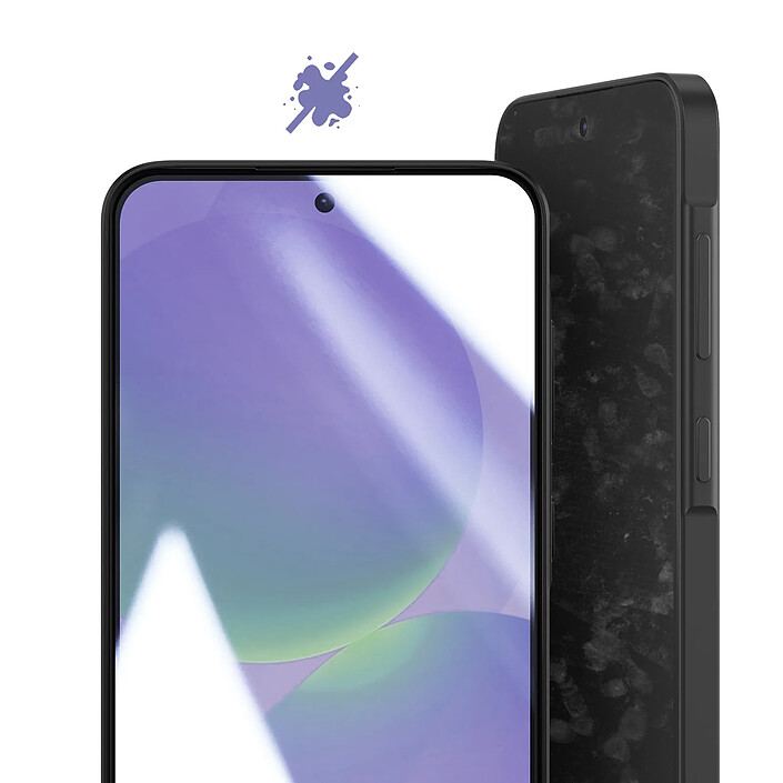 Avis Avizar Protection d'Écran pour Galaxy A36 Conception Hybride Full Glue 5D Transparent