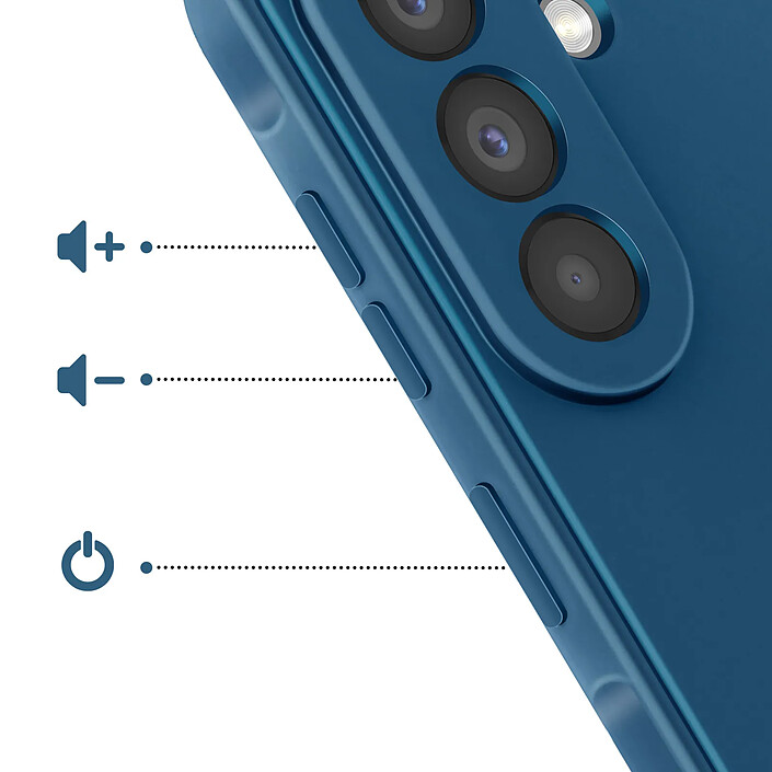 Avis Avizar Coque pour Galaxy A57 en Silicone Souple Soft-Touch avec Contour Renforcé
