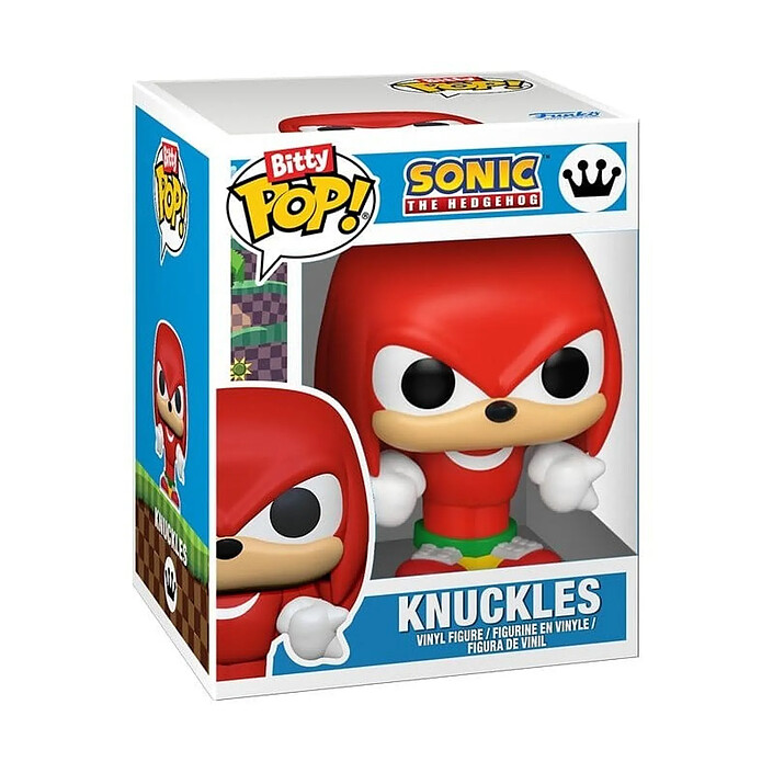 Sonic The Hedgehog - Pack 4 figurines Bitty POP! Sonic 2,5 cm pas cher