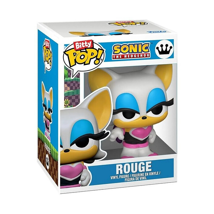 Avis Sonic The Hedgehog - Pack 4 figurines Bitty POP! Shadow 2,5 cm