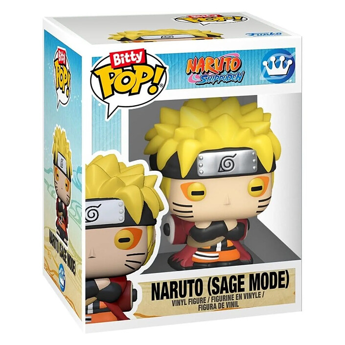 Naruto - Figurines Bitty POP! Display Naruto Hidden Leaf pas cher