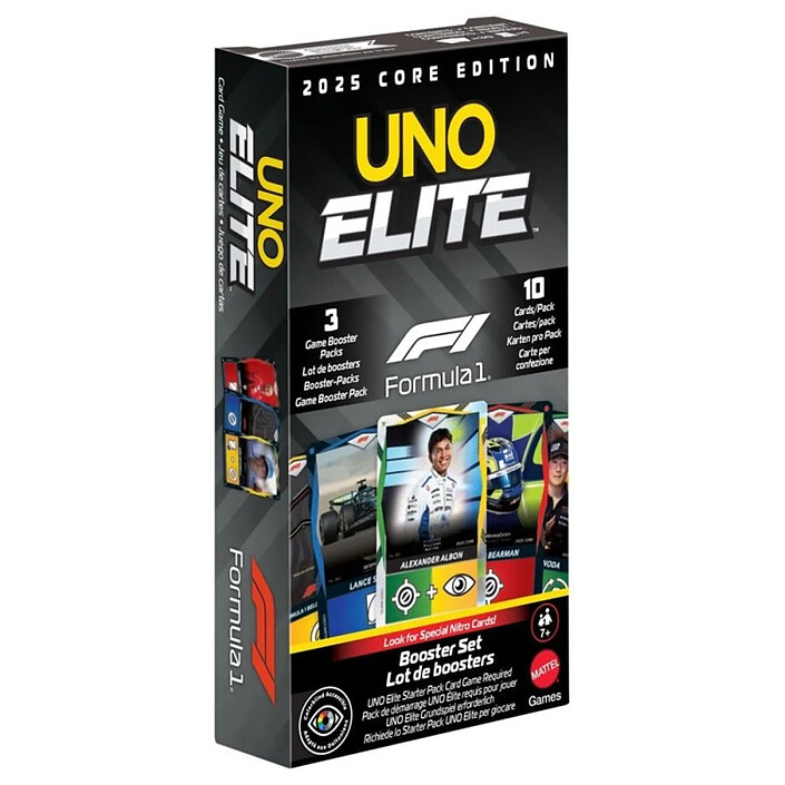 Acheter UNO - Jeu de cartes UNO Elite Formula 1 Booster-Set