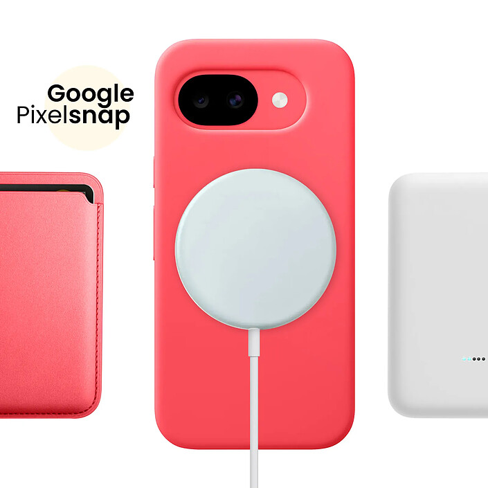 Google Coque pour Google Pixel 10a Semi Rigide Ultra Fine Anti-traces Rouge pas cher