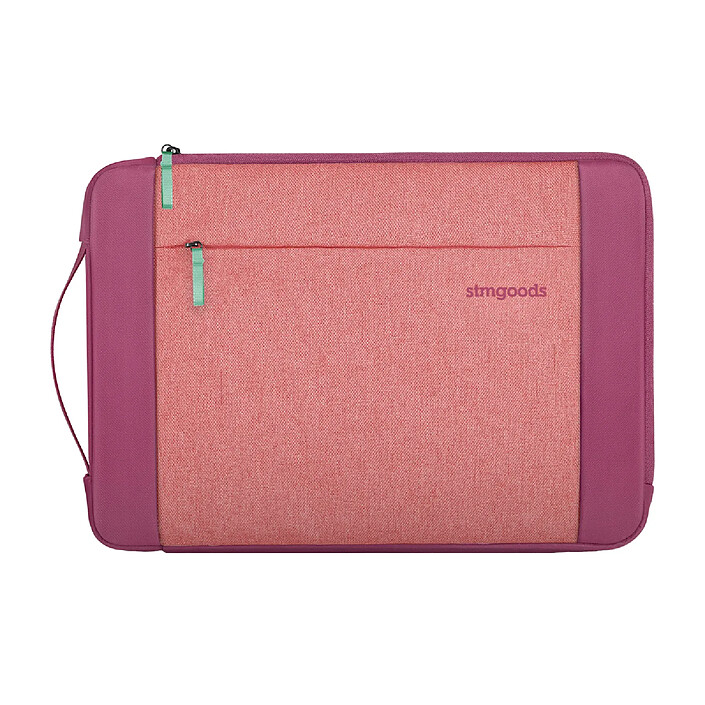 stm goods Housse pour MacBook Pro 14" / Air 13" Kin Sleeve avec Poignée et Poche Rose