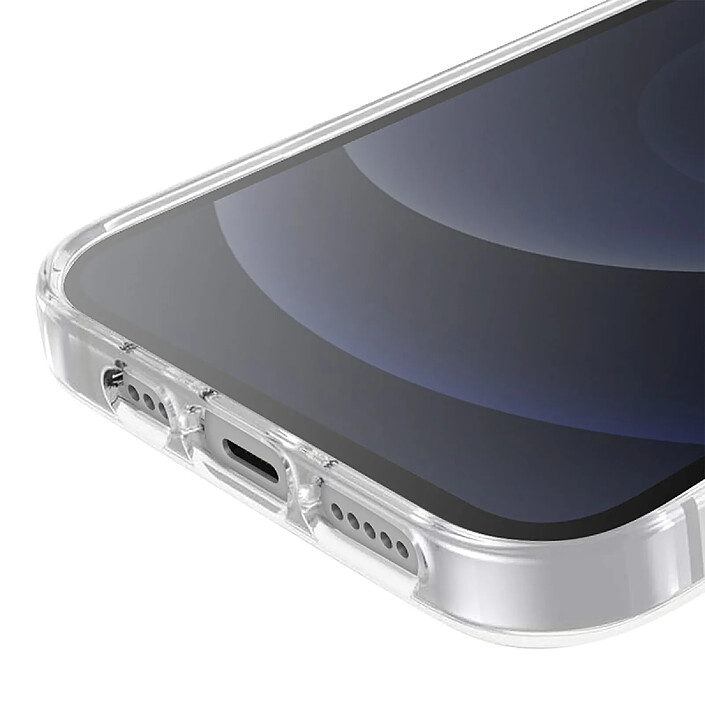 Avis JUST IN CASE Coque pour iPhone 12 / 12 Pro en TPU Compatible Charge Sans Fil KickLite Transparent