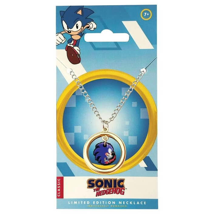 Acheter Sonic The Hedgehog - Pendentif et collier Ring